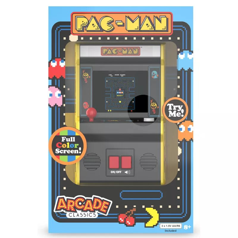 Pac-Man Mini Arcade Classics Series With TFT Screen