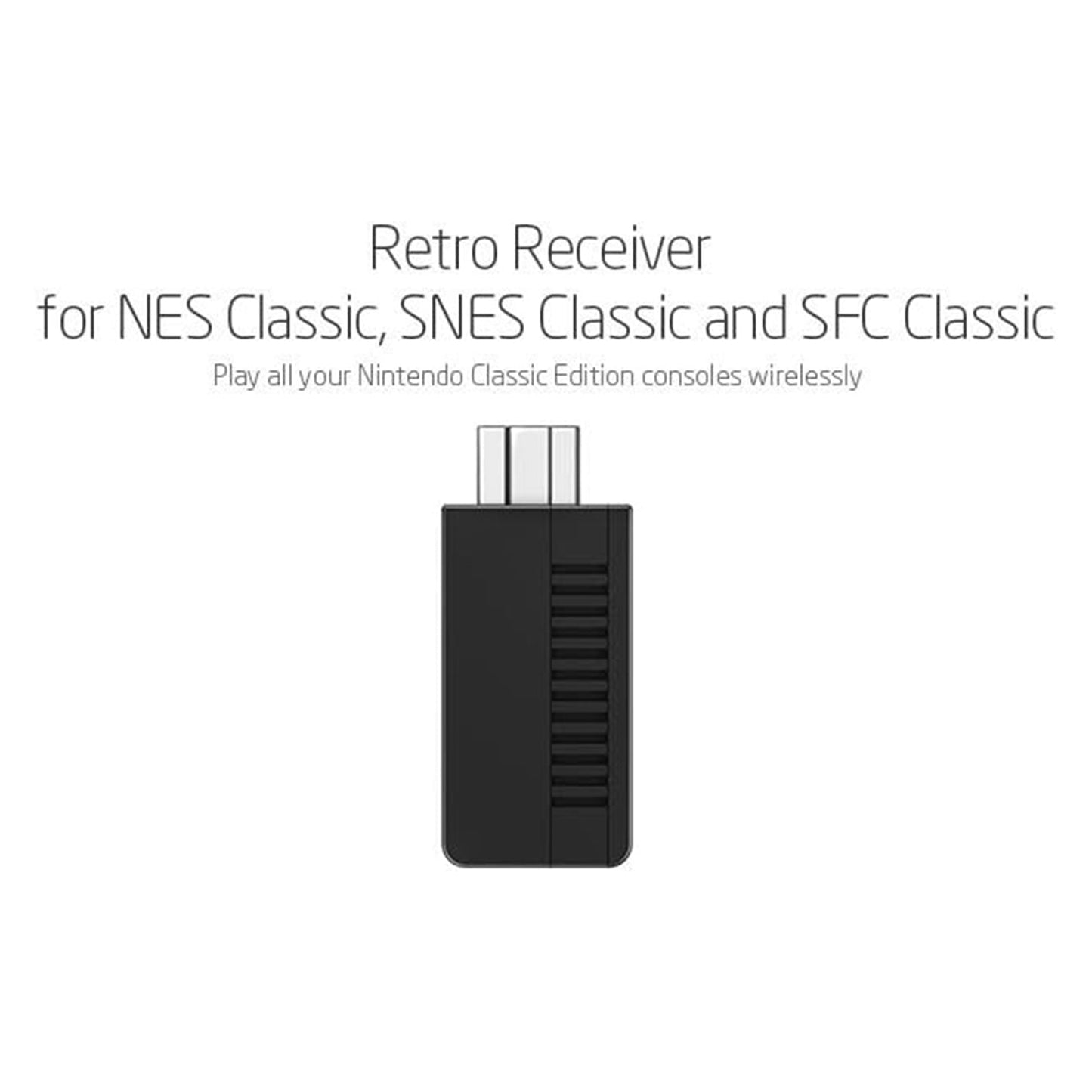 8BitDo Retro Receiver Classic Mini for SNES Classic & NES Classic Bluetooth Adapter