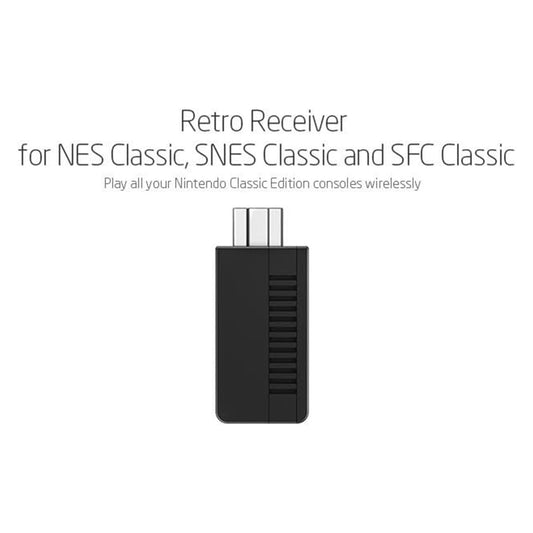 8BitDo Retro Receiver Classic Mini for SNES Classic & NES Classic Bluetooth Adapter