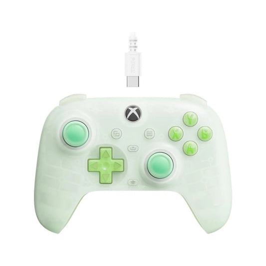 8BitDo Ultimate Mini Wired Controller for Xbox Series X|S with Hall Effect Joysticks (Translucent Green)