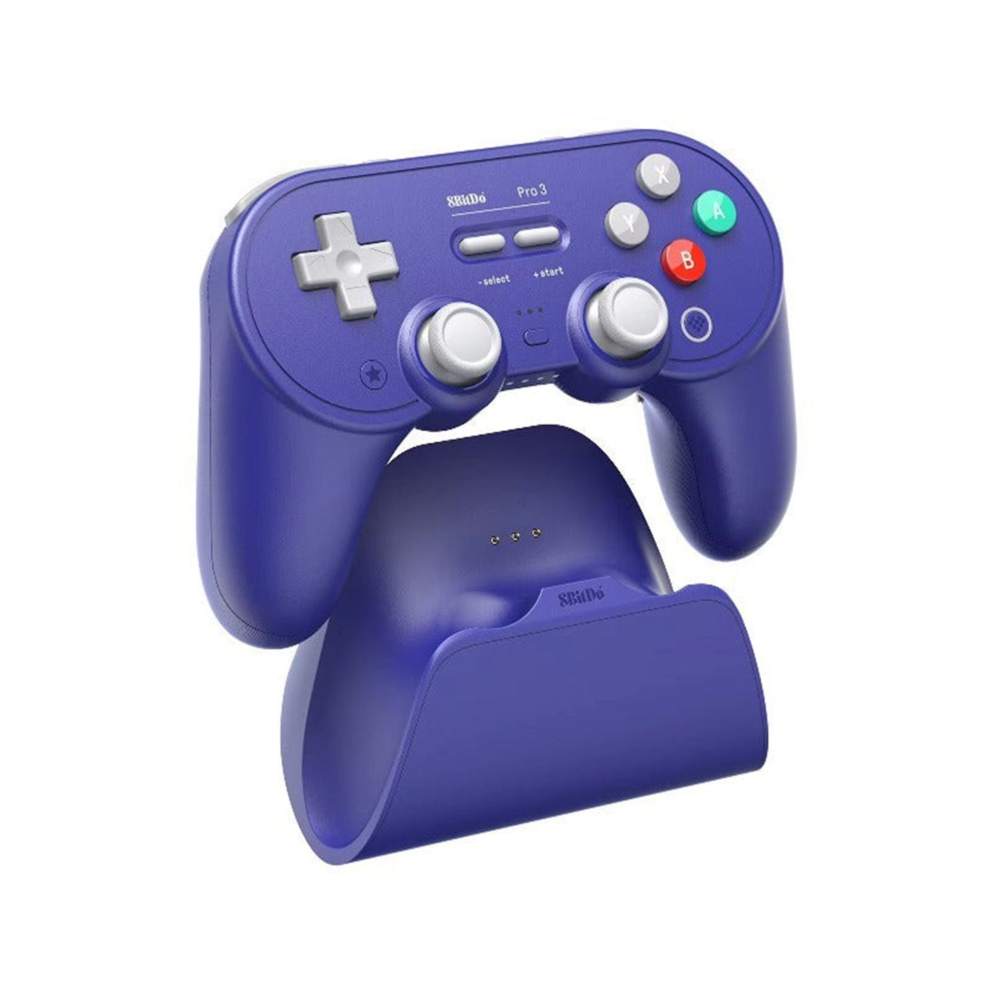 8BitDo Pro 3 Bluetooth Controller for Nintendo Switch 2 and PC (Purple)