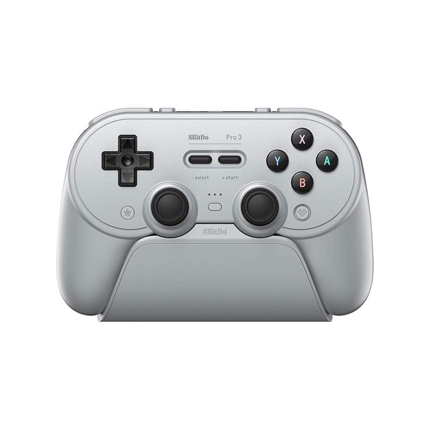 8BitDo Pro 3 Bluetooth Controller for Nintendo Switch 2 and PC Gray