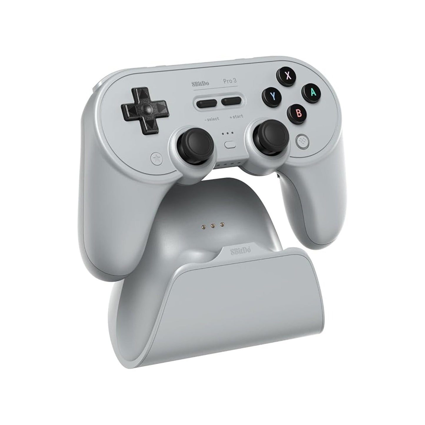 8BitDo Pro 3 Bluetooth Controller for Nintendo Switch 2 and PC Gray