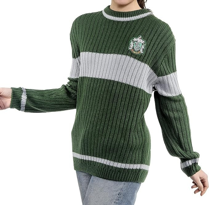 Officially Licensed Harry Potter Slytherin Quidditch Jumper