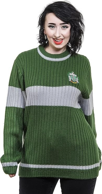 Officially Licensed Harry Potter Slytherin Quidditch Jumper