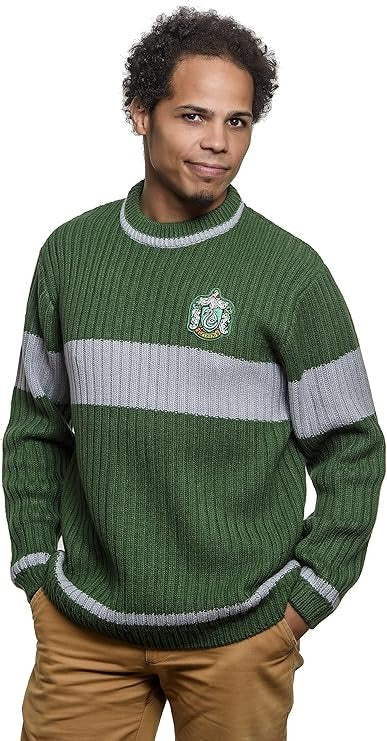 Officially Licensed Harry Potter Slytherin Quidditch Jumper