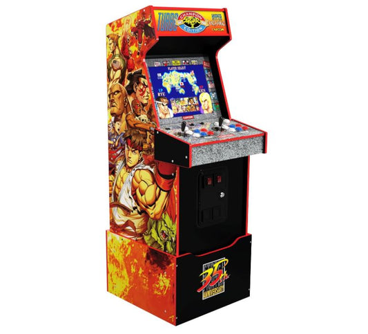 Arcade1Up Street Fighter Turbo Legacy Yoga Flame 14-in-1 Wifi Enabled Arcade Machine